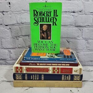 Robert H Schuller Books Lot Of 7 Christian Faith Devotional Vintage